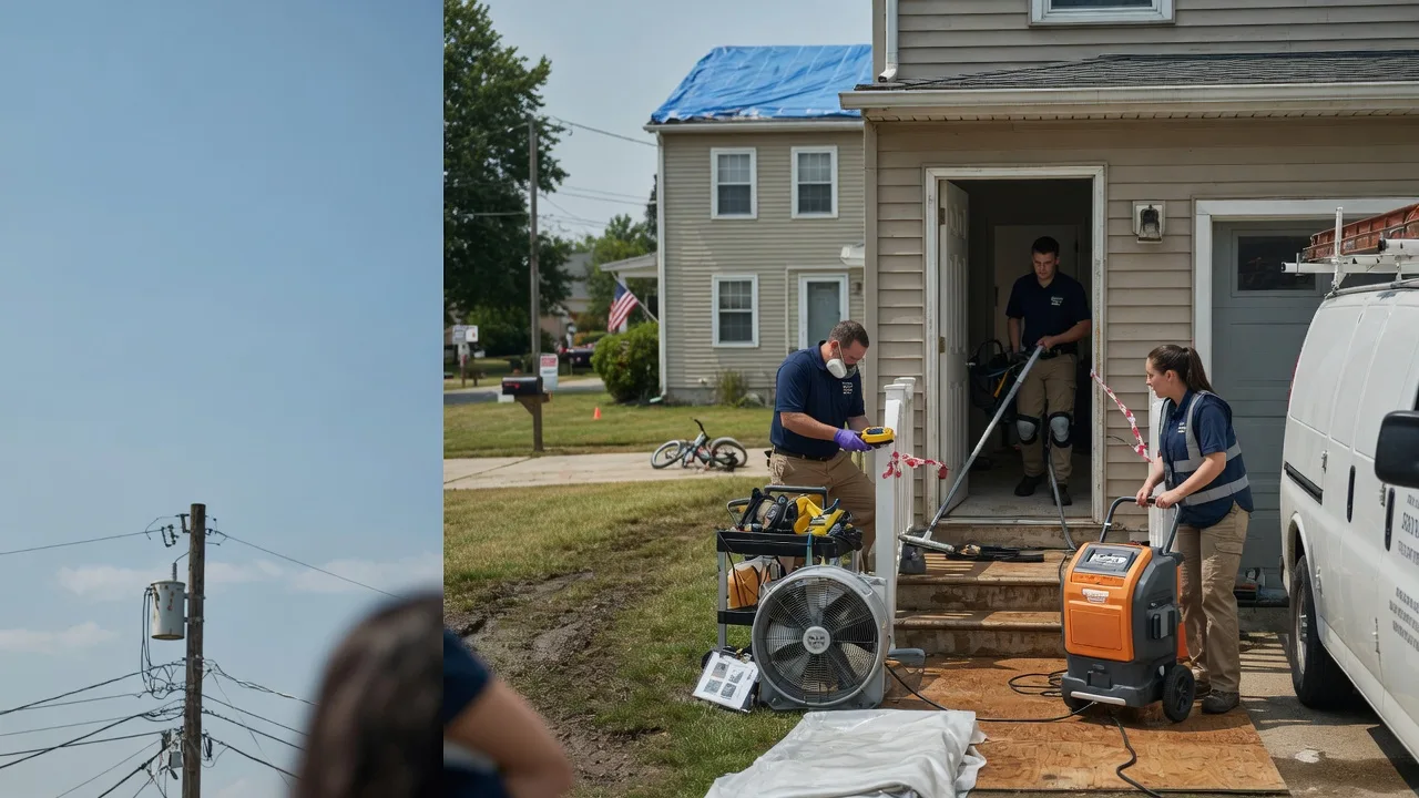 Water Damage Repair in Kinderhook, IL near me